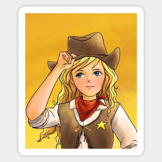 Sheriff Tammy Sticker by reynoldjay